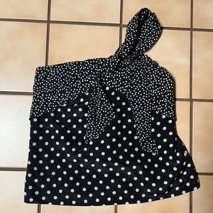 NWT J.crew one shoulder blouse